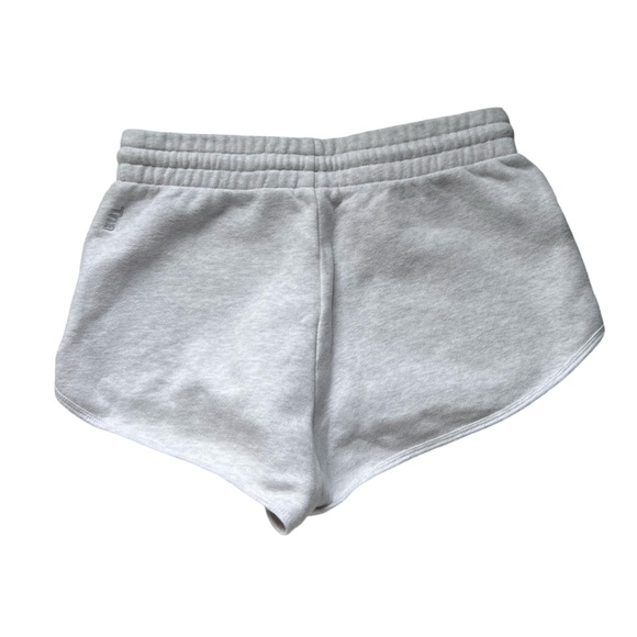 TNA COZY - FLEECE GREY DRAWSTRING SHORTS - Boyfriend Fit US XS - Picture 3 of 7